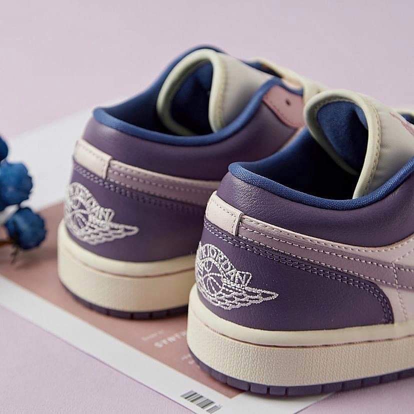 Air Jordan 1 Low 'Pastel Plum' - WORLDOFSHOES