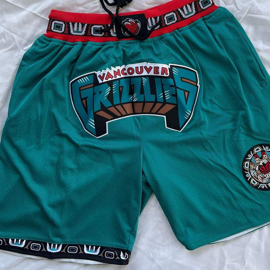 NBA SHORT PANT "Grizzlies " - WORLDOFSHOES