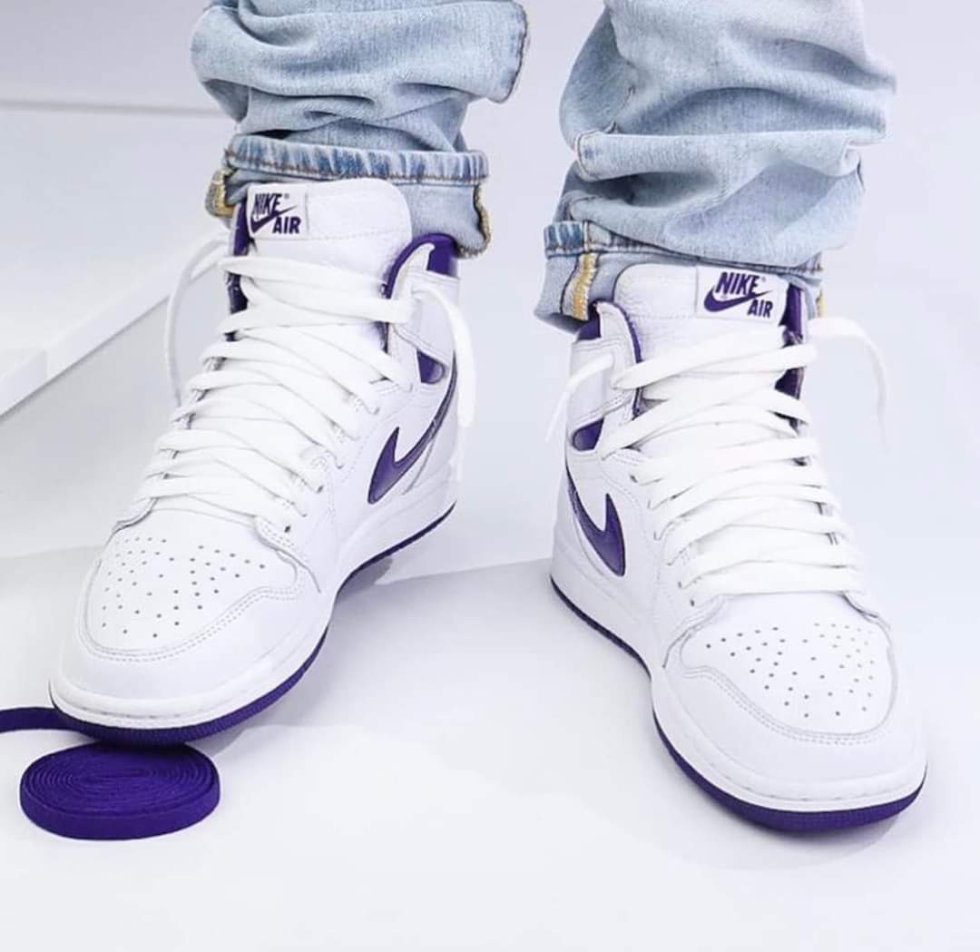 Jordan 1 Retro High Court Purple - WORLDOFSHOES