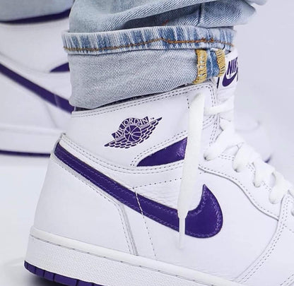 Jordan 1 Retro High Court Purple - WORLDOFSHOES