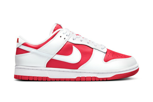 Nike Dunk Low White University Red - WORLDOFSHOES