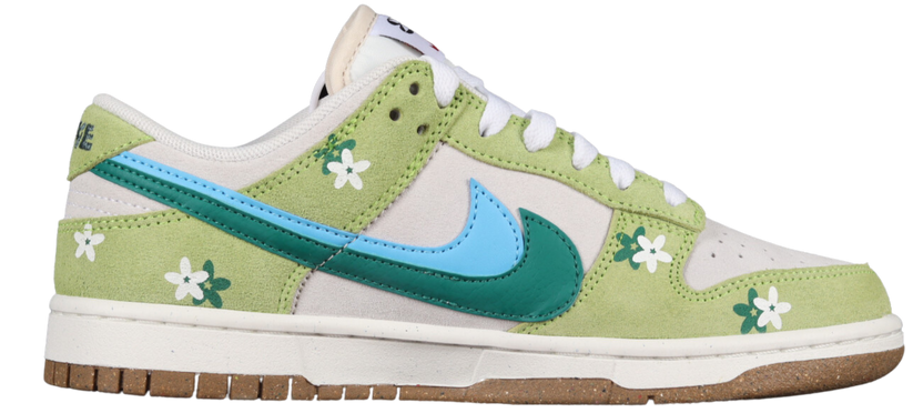 Dunk Low SE 85 Double Swoosh Flowers - WORLDOFSHOES