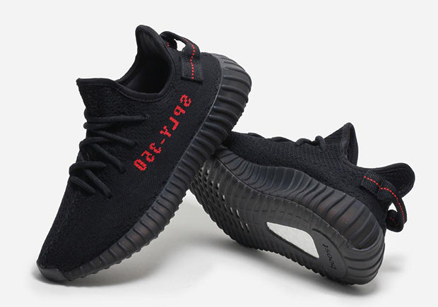 adidas Yeezy Boost 350 V2 Black Red - WORLDOFSHOES