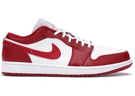 Jordan 1 Low Gym Red White - WORLDOFSHOES