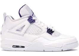 Jordan 4 Purple Metallic - WORLDOFSHOES