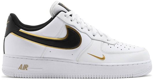 Air Force 1 '07 LV8 'Metallic Swoosh Pack - White Metallic Gold' - WORLDOFSHOES