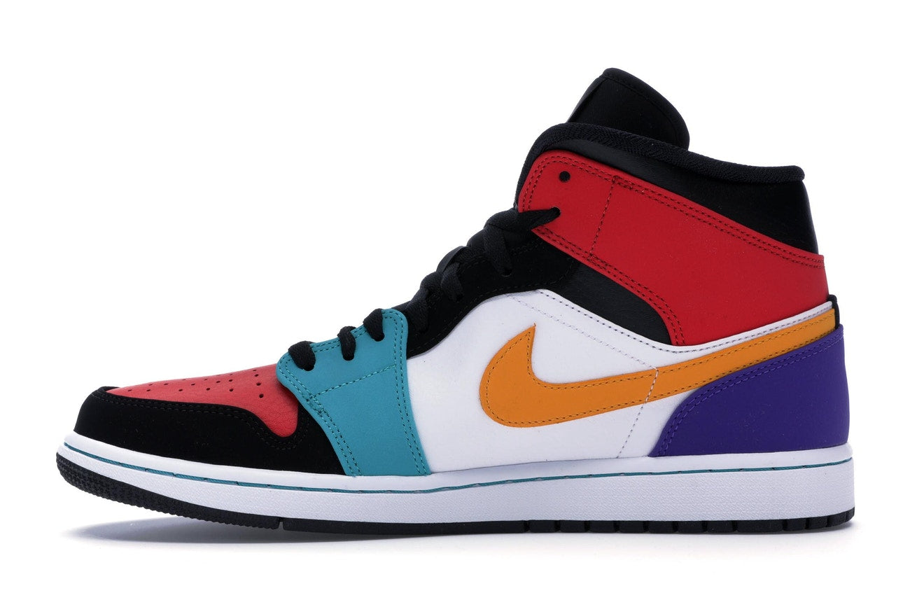 Jordan 1 Mid Bred Multi-Color - WORLDOFSHOES