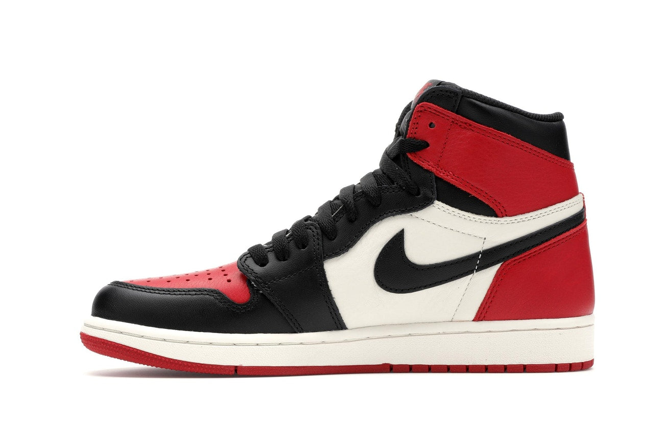 Jordan 1 Retro High Bred Toe - WORLDOFSHOES