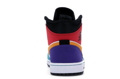 Jordan 1 Mid Bred Multi-Color - WORLDOFSHOES